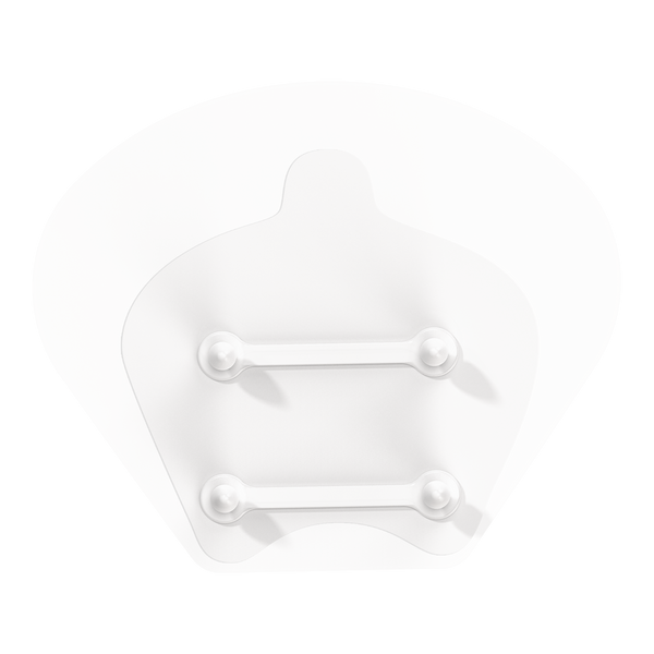 LUXUS – Zelfklevende Stickers – Set van 5 stuks – Transparant