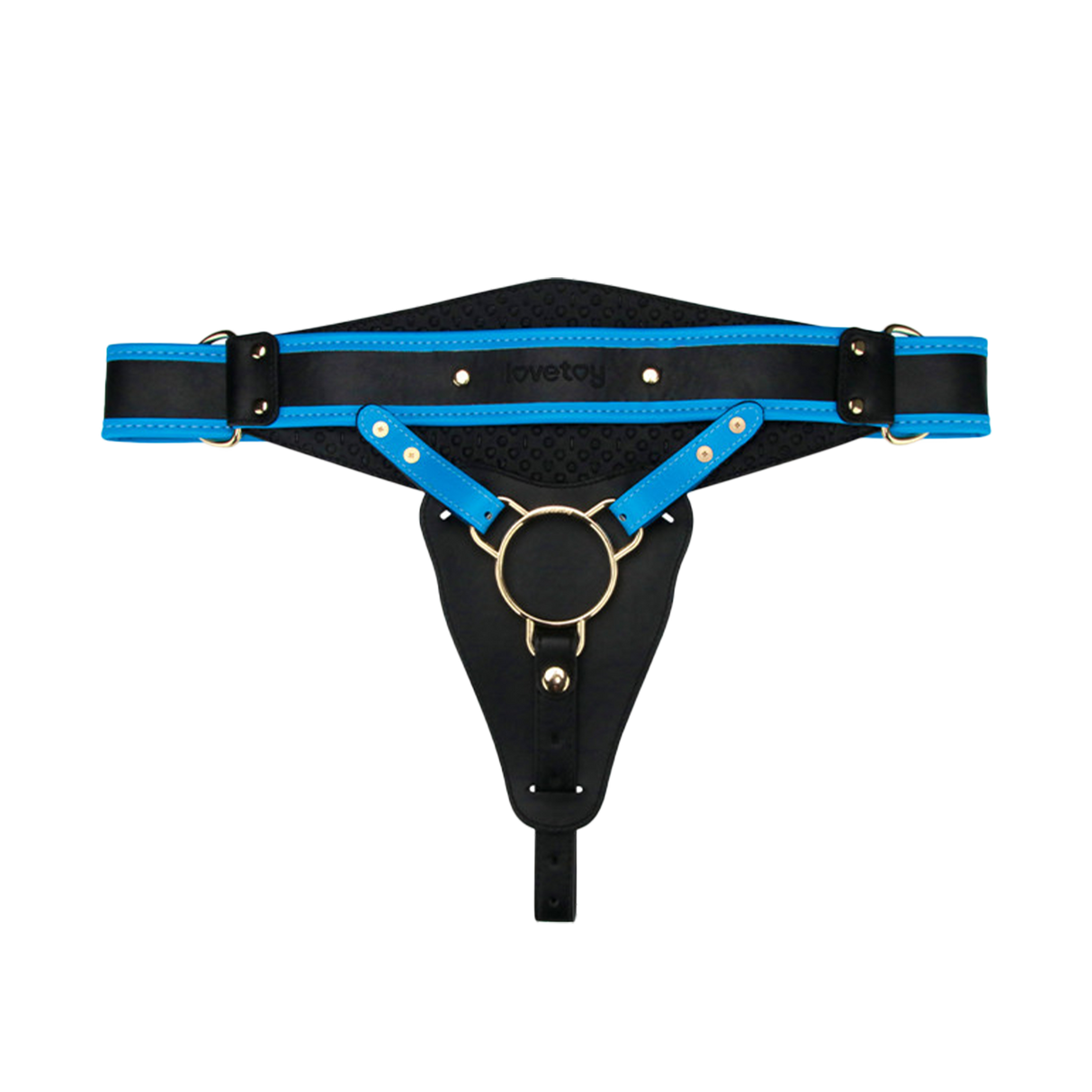 LoveToy - Ingen - Vibrating Enhanced Strap-on Set 9,5"/ 24 cm - Maat L/XL/2XL - Nude