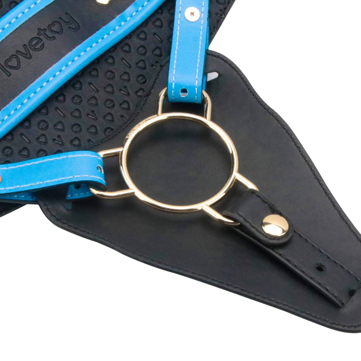 LoveToy - Ingen - Vibrating Enhanced Strap-on Set  8"/ 20 cm - Maat XS/S/M - Nude