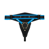 LoveToy - Ingen - Vibrating Enhanced Strap-on Set 8"/ 20 cm - Maat L/XL/2XL - Nude