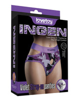 LoveToy - Ingen - Violet Strap-on Slipje Maat M/L - Paars