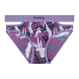 LoveToy - Ingen - Violet Strap-on Slipje Maat M/L - Paars