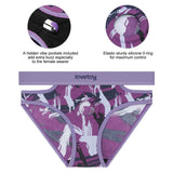 LoveToy - Ingen - Violet Strap-on Slipje Maat M/L - Paars