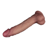 LoveToy - Vibrerende Sliding Skin Pro II met afstandsbediening - 10"/ 25 cm - Nude