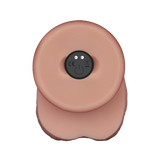 LoveToy - Vibrerende Sliding Skin Pro II met afstandsbediening - 10"/ 25 cm - Nude