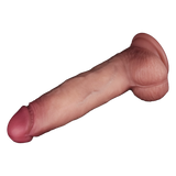 LoveToy - Vibrerende Sliding Skin Pro II met afstandsbediening - 8,5" / 22 cm - Nude