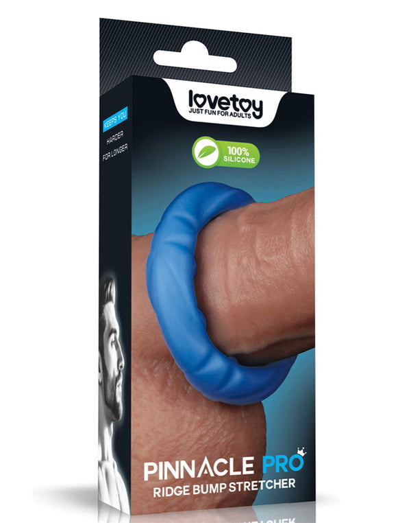 LoveToy - Pinnacle Pro - Ridge Bump Stretcher - Blauw