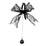 Rimba Bondage Play - Tepelklemmen met kant - Zwart