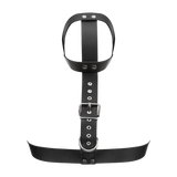 Rimba Bondage Play - Lederen Fixatieharnas - Zwart