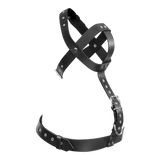 Rimba Bondage Play - Lederen Fixatieharnas - Zwart