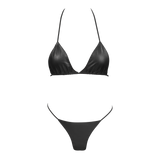 Rimba Bondage Play - Lederen Bikiniset - Zwart