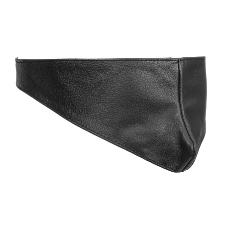 Rimba Bondage Play - Lederen Blinddoek - Zwart