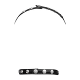 Rimba Bondage Play - Lederen Muilkorf - Zwart