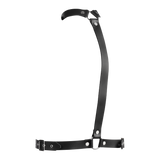 Rimba Bondage Play - Lederen Bondageharnas - Zwart