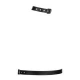 Rimba Bondage Play - Lederen Bondageharnas - Zwart