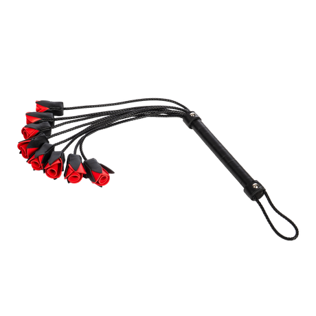 Rimba Bondage Play - Rozenzweep - Zwart & Rood