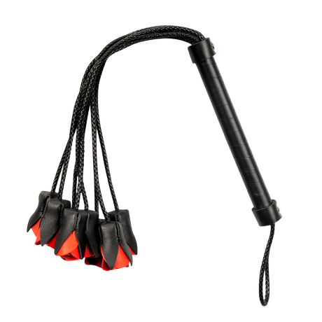 Rimba Bondage Play - Rozenzweep - Zwart & Rood