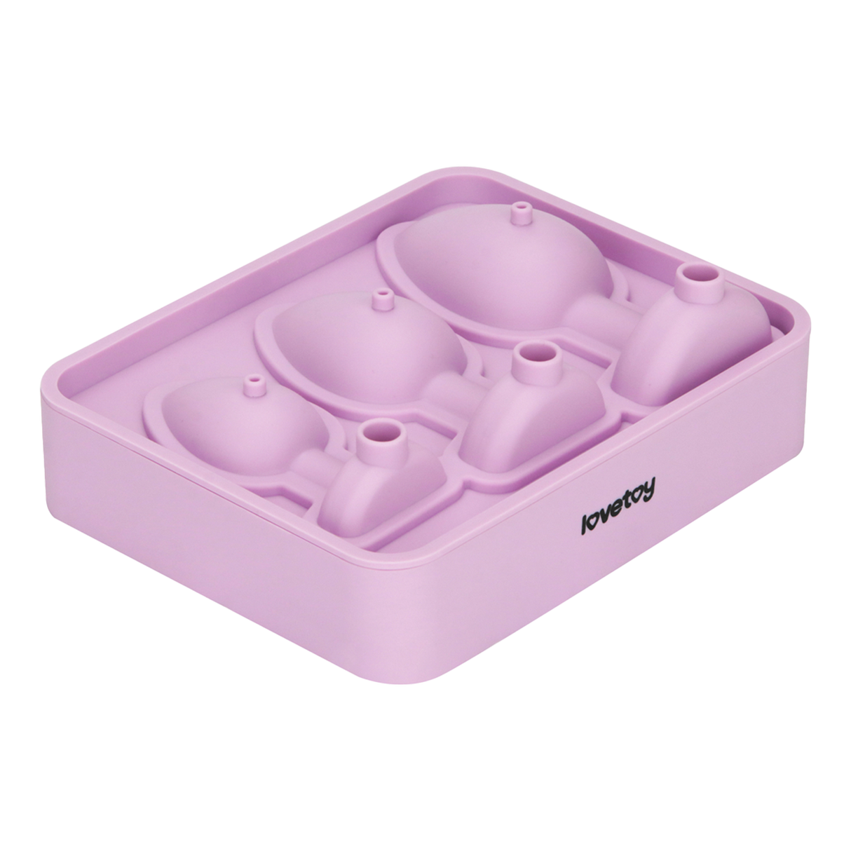 LoveToy - Siliconen IJsblokjesvorm - Buttplug - Roze