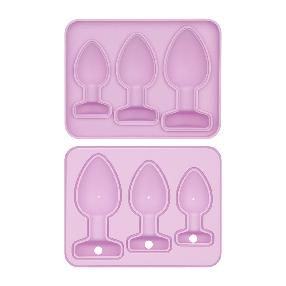 LoveToy - Siliconen IJsblokjesvorm - Buttplug - Roze