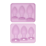 LoveToy - Siliconen IJsblokjesvorm - Buttplug - Roze