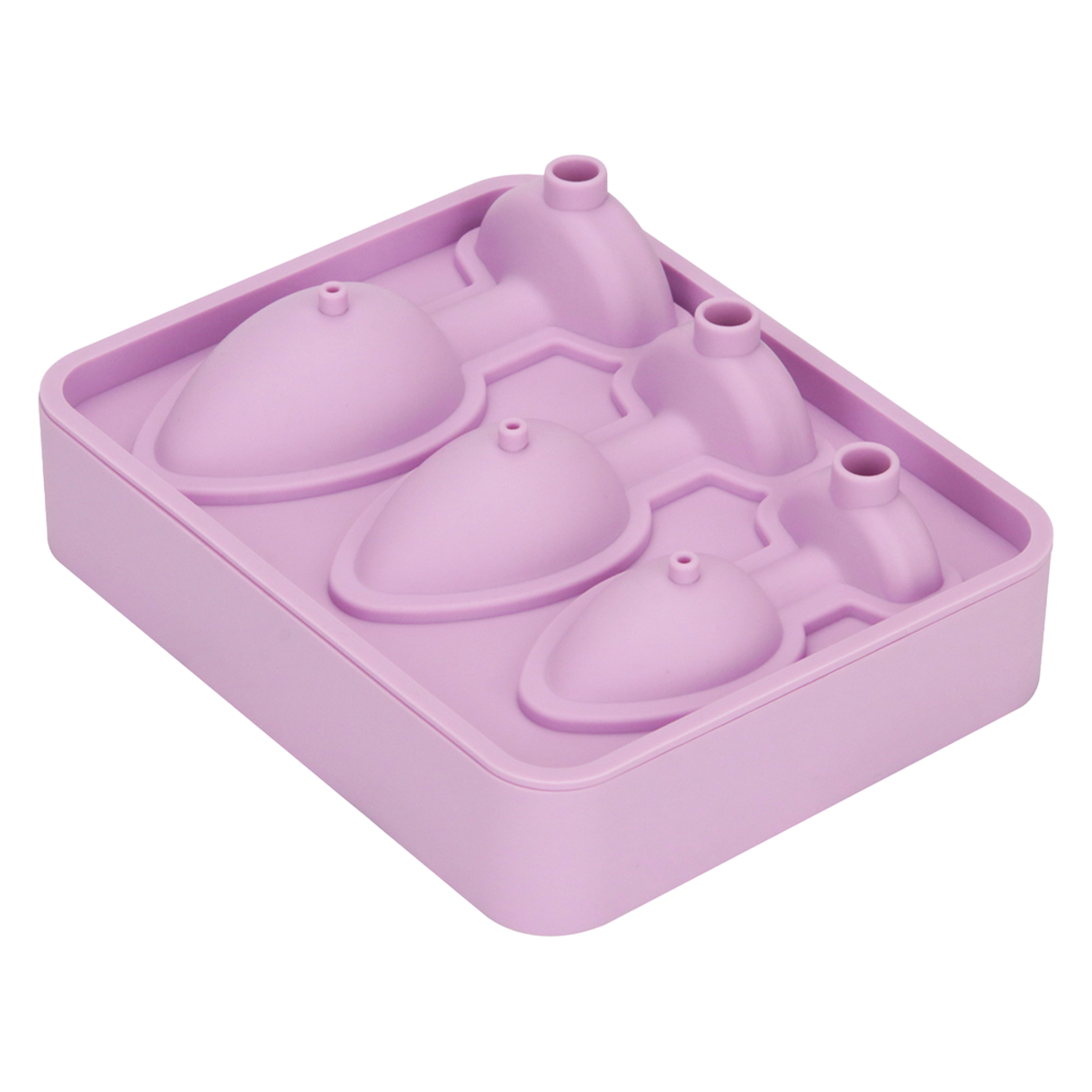 LoveToy - Siliconen IJsblokjesvorm - Buttplug - Roze