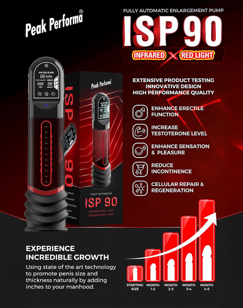 Peak Performa - ISP 90 - Infrarood licht Penispomp