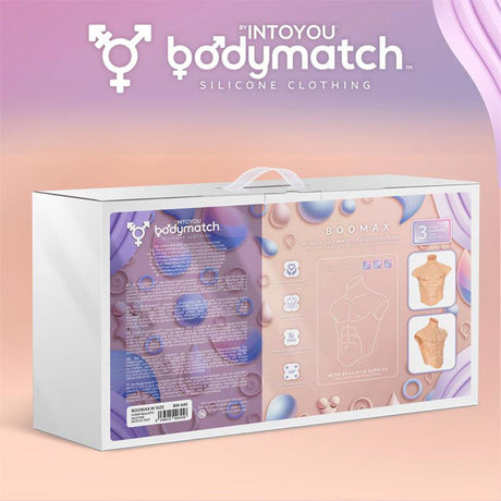 BODYMATCH - Boomax - Hyperrealistisch siliconen spierpak - Maat M - Huidskleur