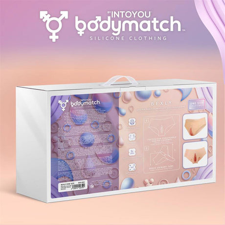 BODYMATCH - Bexly - Realistische Siliconen Vaginale Slipjes - One Size - Huidskleur