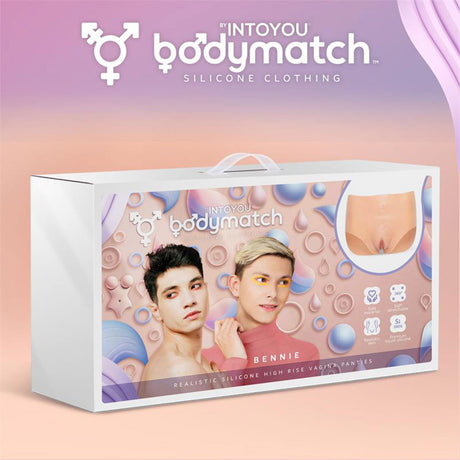 BODYMATCH - Bennie - Realistische siliconen vagina- en anusslip - Maat S - Huidskleur