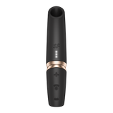 Satisfyer - Perfect Kiss - 3D Luchtpuls Lippenstift Vibrator - Zwart