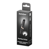 Satisfyer - Perfect Kiss - 3D Luchtpuls Lippenstift Vibrator - Zwart