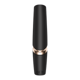 Satisfyer - Perfect Kiss - 3D Luchtpuls Lippenstift Vibrator - Zwart