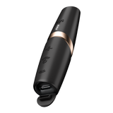 Satisfyer - Perfect Kiss - 3D Luchtpuls Lippenstift Vibrator - Zwart