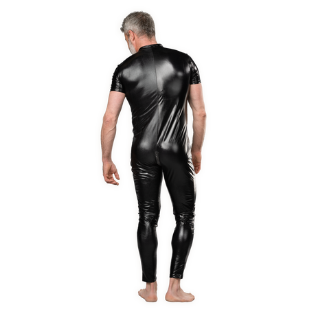 Amorable by Rimba - Wetlook Overall - Zwart