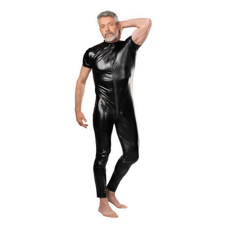 Amorable by Rimba - Wetlook Overall - Zwart