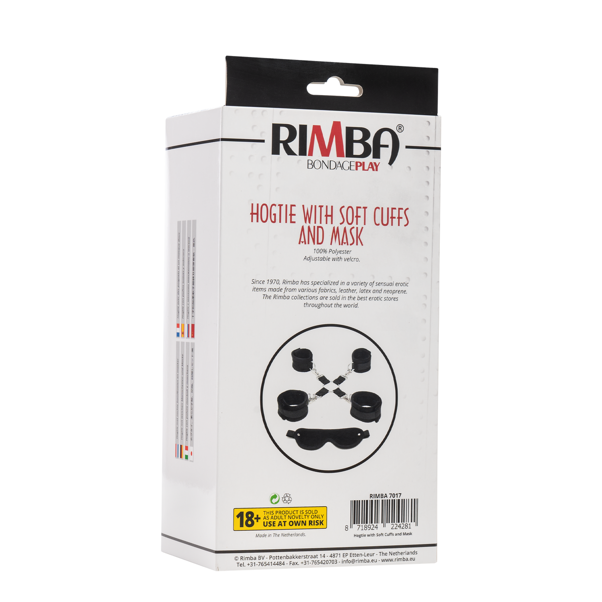 Rimba - Soft bondage set met klittenband (6-delig)