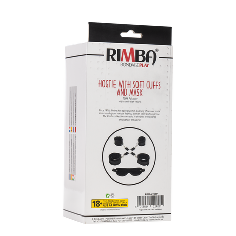 Rimba - Soft bondage set met klittenband (6-delig)