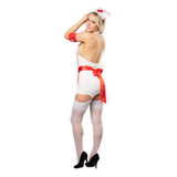 Amorable by Rimba - Verpleegsters uniform - Wit, Rood