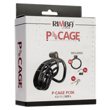 Rimba P-Cage - P-Cage PC06 - Peniskooi Maat L - Zwart