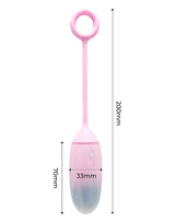 IY - Vibrerend Ei met App. - Roze/Blauw