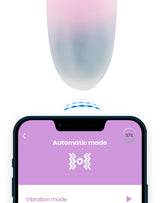 IY - Vibrerend Ei met App. - Roze/Blauw