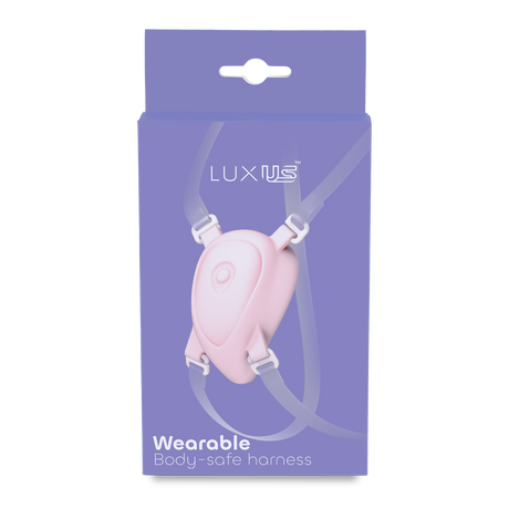 LUXUS - Luxus Wearable Harness - Transparant/Roze