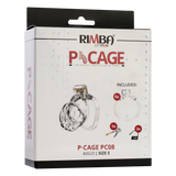 Rimba P-Cage - P-Cage PC08 - Peniskooi Maat S - Transparant