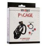 Rimba P-Cage - P-Cage PC07 - Peniskooi Maat M - Zwart