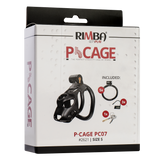 Rimba P-Cage - P-Cage PC07 - Peniskooi Maat S - Zwart