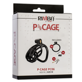 Rimba P-Cage - P-Cage PC06 - Peniskooi Maat M - Zwart