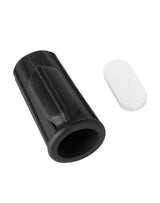 LoveToy - Ridge Knights Ring - Vibrerende Penis Sleeve (Ø 3,7 cm) - Zwart