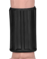 LoveToy - Ridge Knights Ring - Vibrerende Penis Sleeve (Ø 3,7 cm) - Zwart