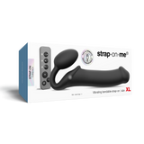 Strap-On-Me - Buigbare Strap-On Vibrator met Afstandsbediening Maat