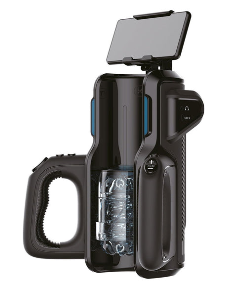 Leten - SM 500 - Super Thrusting  Masturbator met telefoonhouder